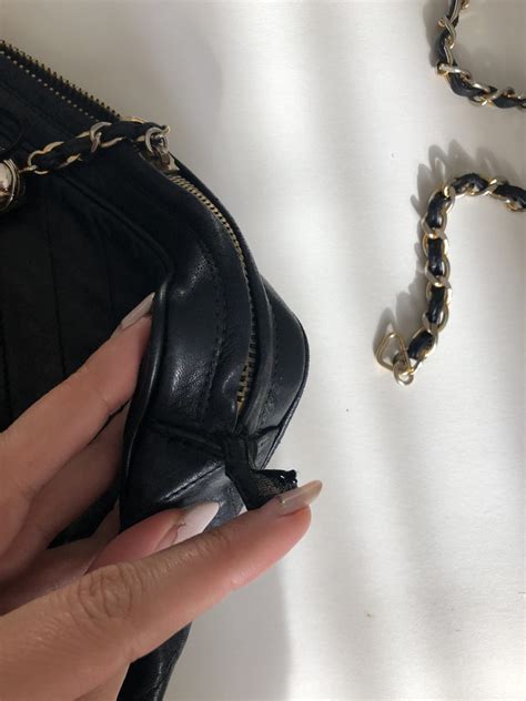 my chanel bag broke|chanel leather bag repair.